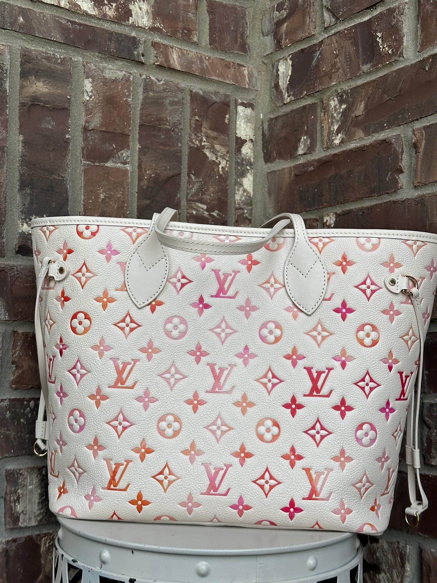 Louis Vuitton Sunrise Aquarelle Neverfull MM 43657