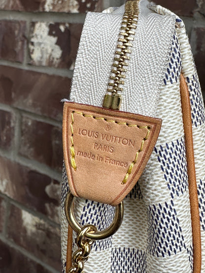 Louis Vuitton Eva Handbag Damier Azur 43189