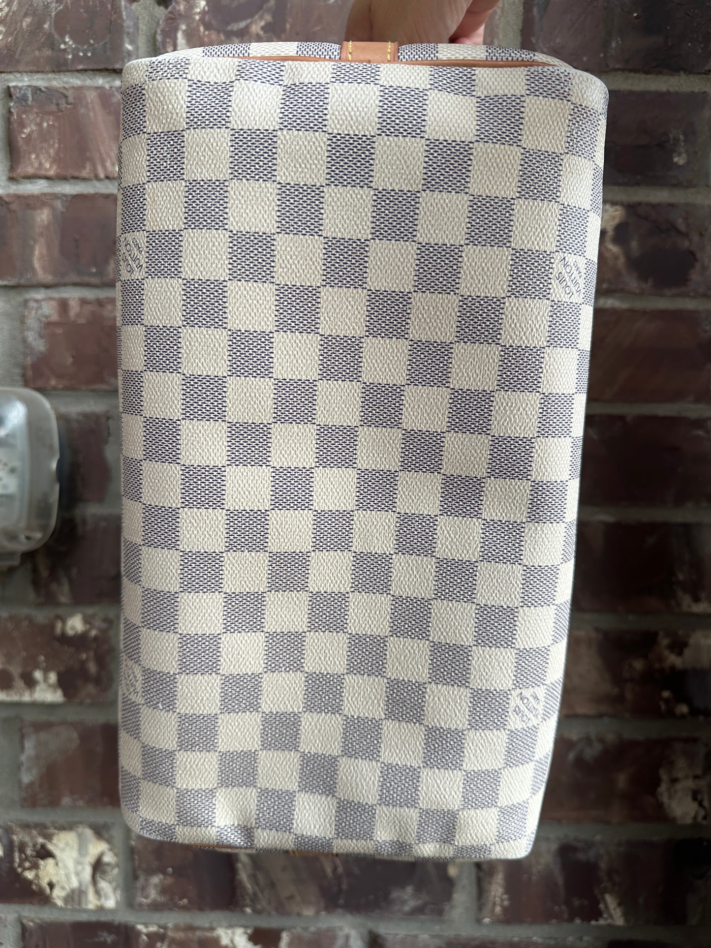 Louis Vuitton Speedy Bandouliere Bag Damier Azur 30 - 41764