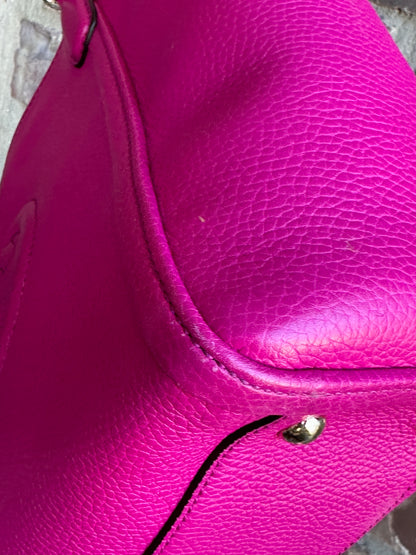 Gucci Soho Convertible Top Handle Leather Bag Small Pink 53012