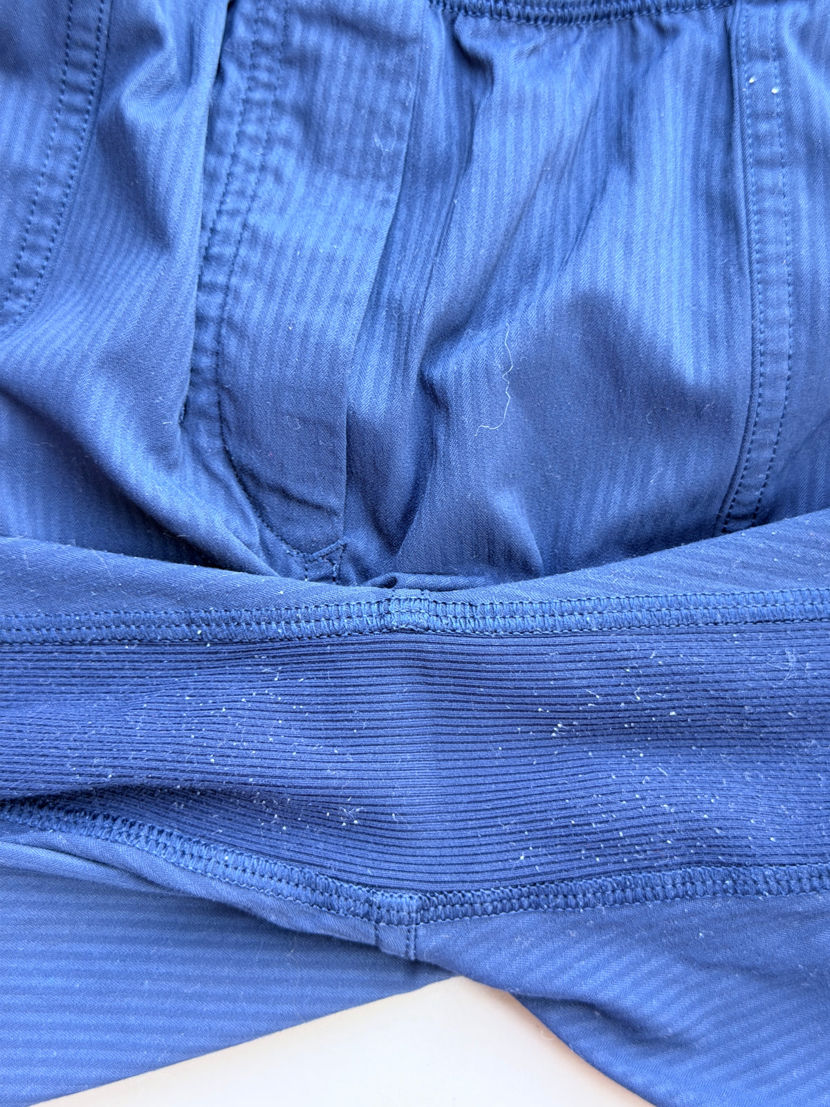 Lululemon Studio Pants II Navy Blue Size 10 Dance Studio Adjustable Hem