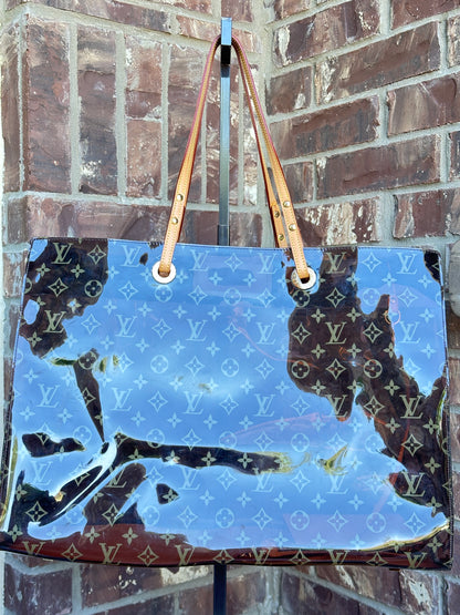 Louis Vuitton Ambre Sac Cabas Monogram Vinyl GM Brown	59276