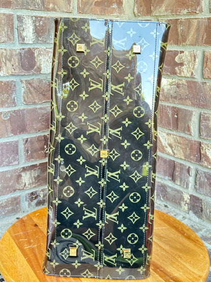Louis Vuitton Ambre Sac Cabas Monogram Vinyl GM Brown	59276