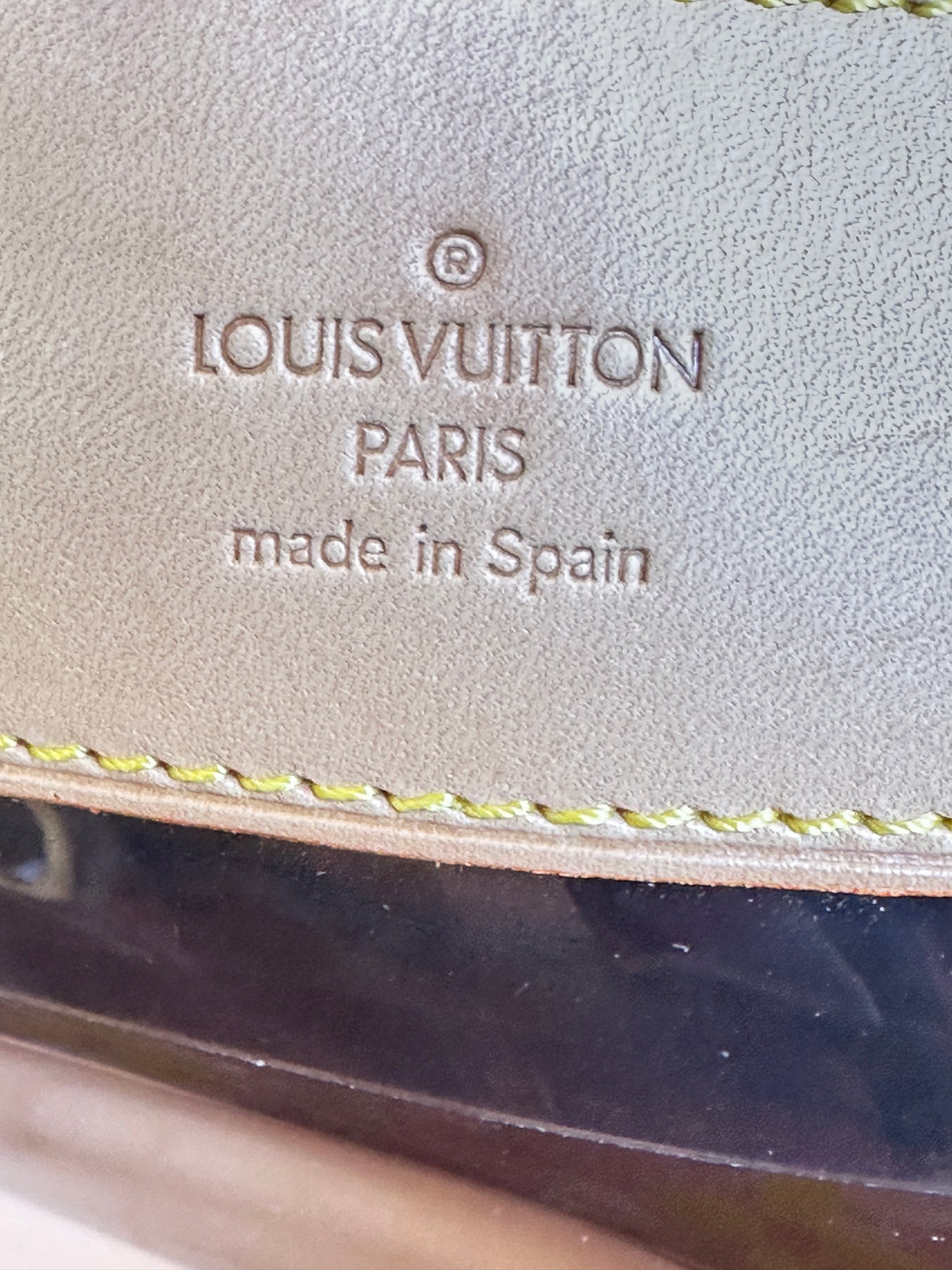 Louis Vuitton Ambre Sac Cabas Monogram Vinyl GM Brown	59276