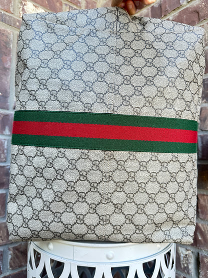 Gucci Jackie 1961 Soft Shoulder Bag GG Coated Canvas Medium Brown 82974