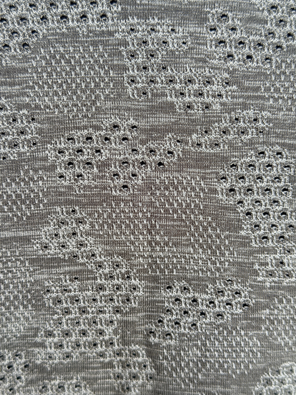 Lululemon Gray Seamless Knit Racerback Tank Top
