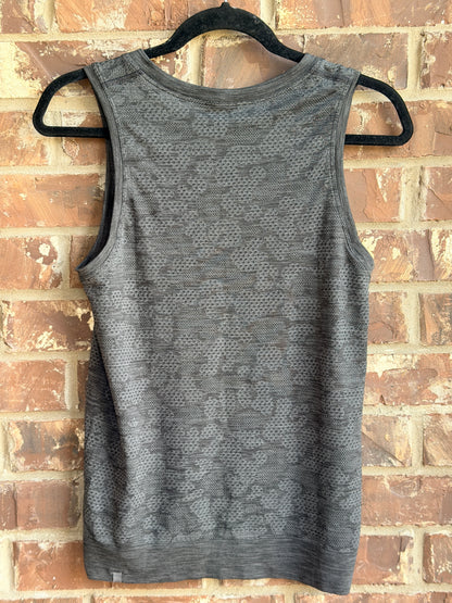 Lululemon Gray Seamless Knit Racerback Tank Top