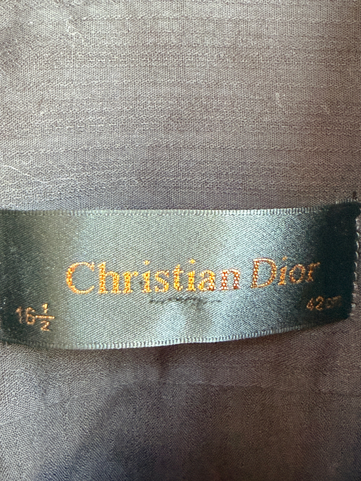 Christian Dior Monsieur Black Long Sleeve Dress Shirt – 16½ / 42