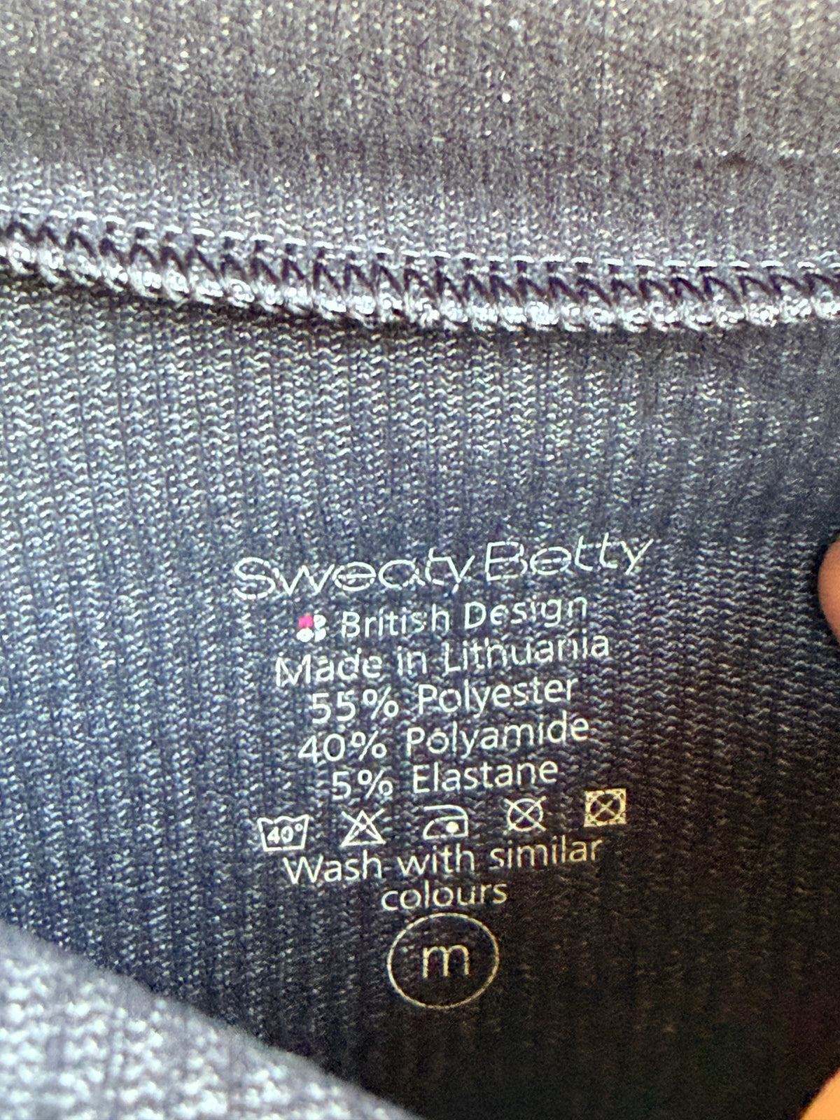 Sweaty Betty Womens Medium Gray Marl Lightweight Hoodie Pullover Activewear