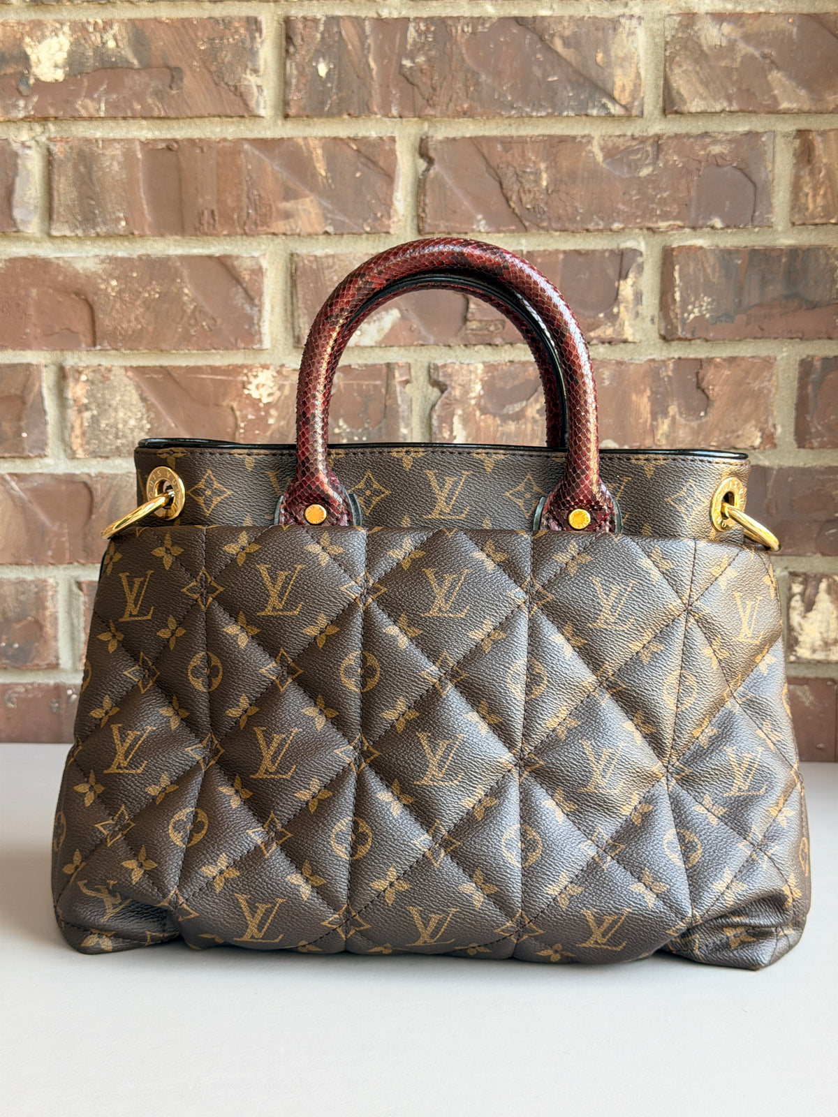 Louis Vuitton Exotique Handbag Monogram Etoile MM	78456