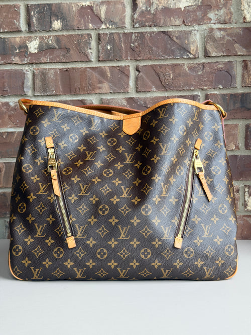 Louis Vuitton Delightful Handbag Monogram Canvas GM Brown 63934