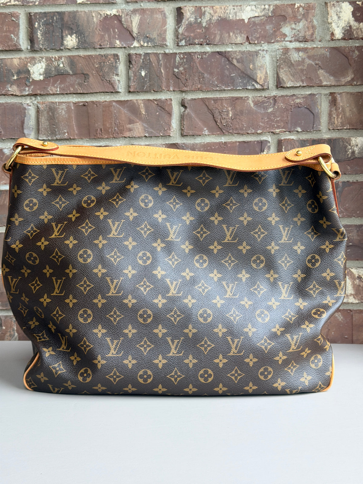 Louis Vuitton Delightful Handbag Monogram Canvas GM Brown 63934