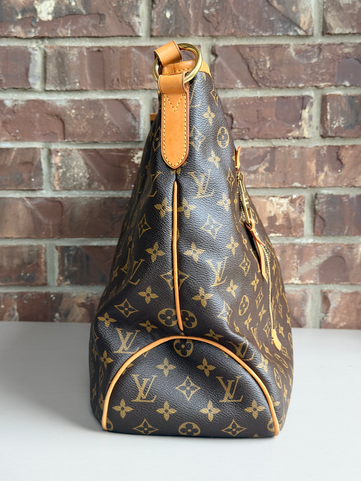 Louis Vuitton Delightful Handbag Monogram Canvas GM Brown 63934