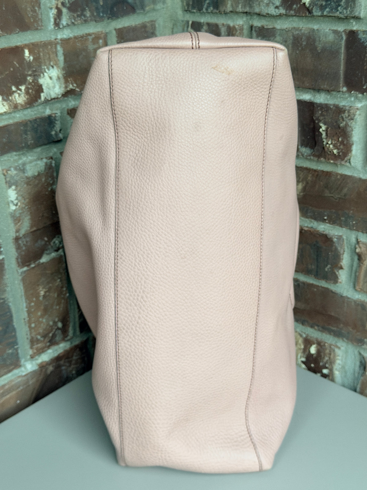 Gucci Soho Chain Strap Shoulder Bag Leather Large Pink 73723