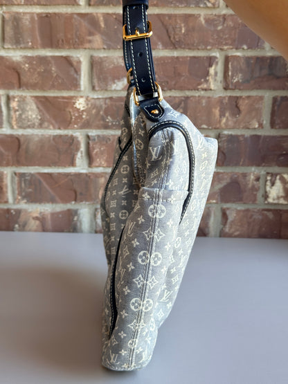 Louis Vuitton Romance Handbag Monogram Idylle Blue	34521