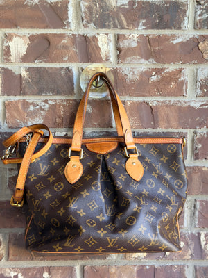 Louis Vuitton Palermo Handbag Monogram Canvas PM	54756