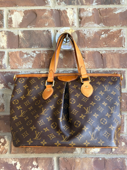 Louis Vuitton Palermo Handbag Monogram Canvas PM	54756