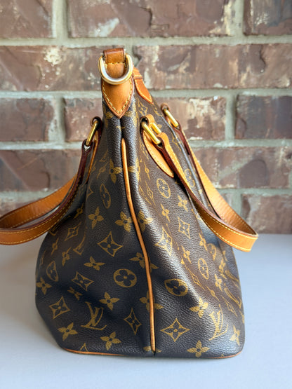 Louis Vuitton Palermo Handbag Monogram Canvas PM	54756