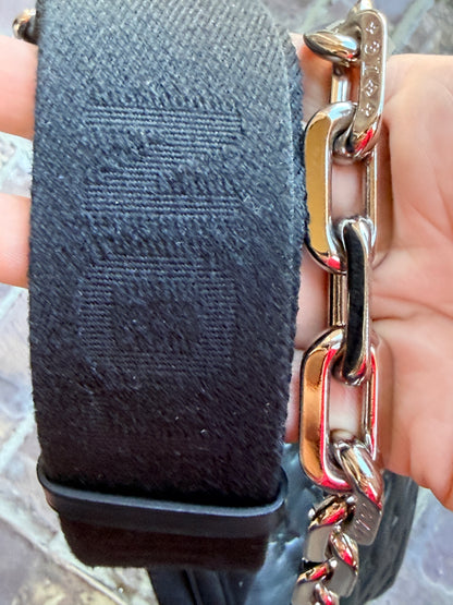 Louis Vuitton Coussin Bag Monogram Embossed Lambskin PM Black 82394