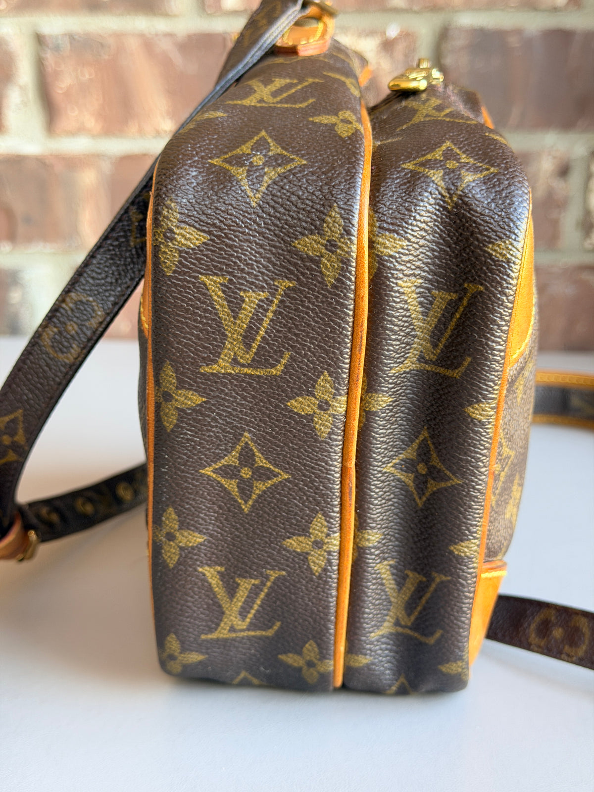 Louis Vuitton Amazone Bag Monogram Canvas MM Brown 58337
