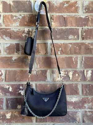 Prada Re-Edition 2005 Crossbody Black 45626