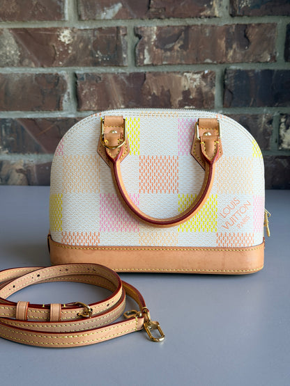 Louis Vuitton Damierlicious Alma BB Satchel 67349