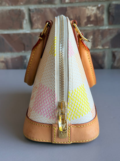 Louis Vuitton Damierlicious Alma BB Satchel 67349