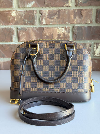 Louis Vuitton Damier Ebene Alma BB Satchel	45732