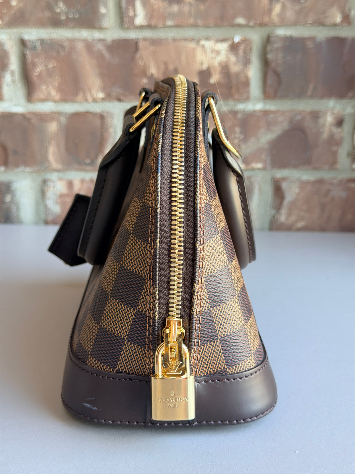 Louis Vuitton Damier Ebene Alma BB Satchel	45732