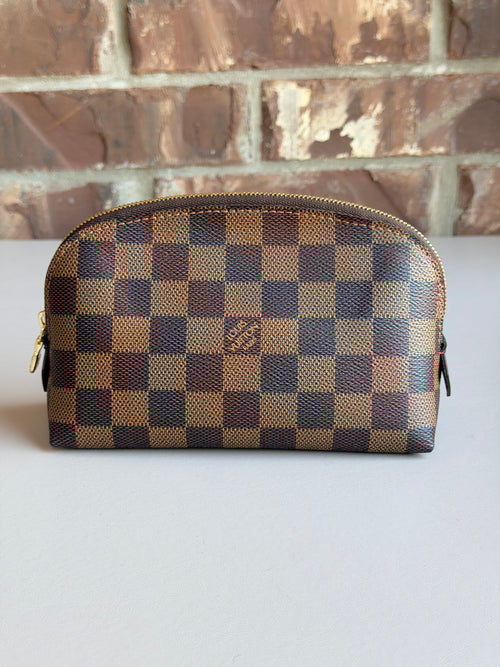 Louis Vuitton Cosmetic Pouch Damier Ebene 45892