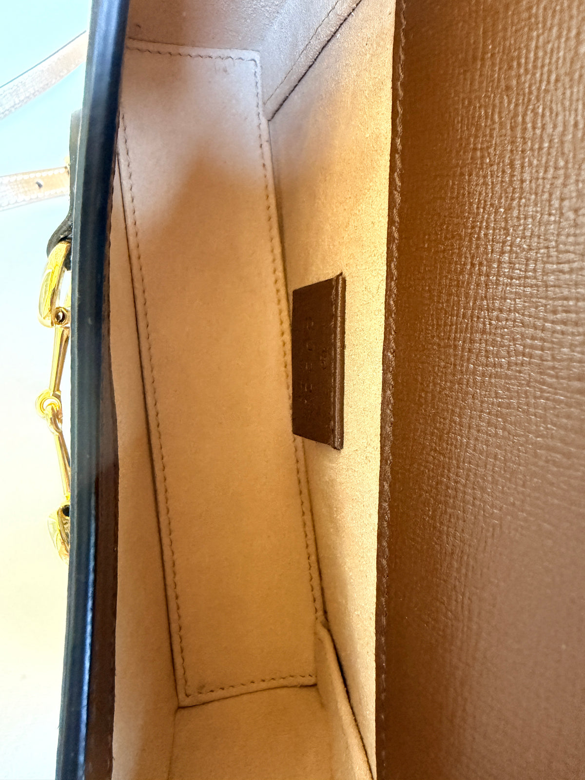 Gucci Horsebit 1955 Flap Crossbody Bag GG Coated Canvas Mini 45722