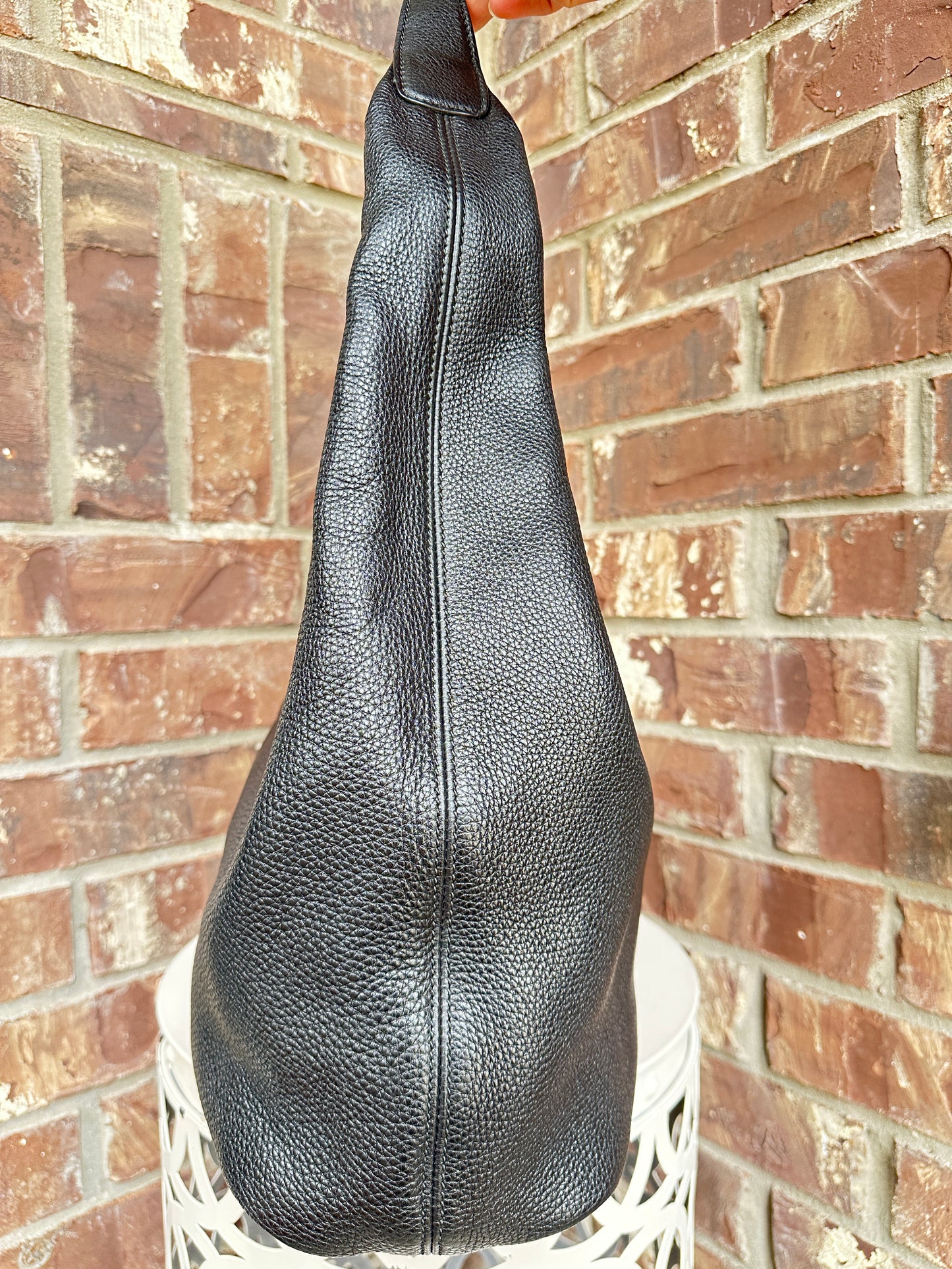 Gucci Soho Hobo Leather Large	Black 52367