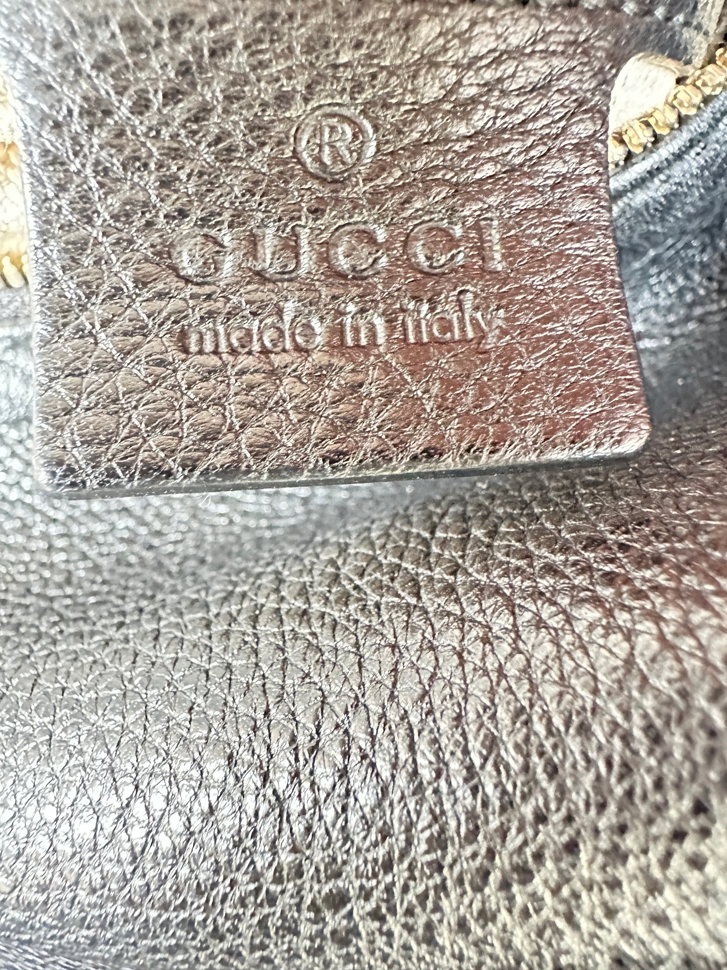 Gucci Soho Hobo Leather Large	Black 52367
