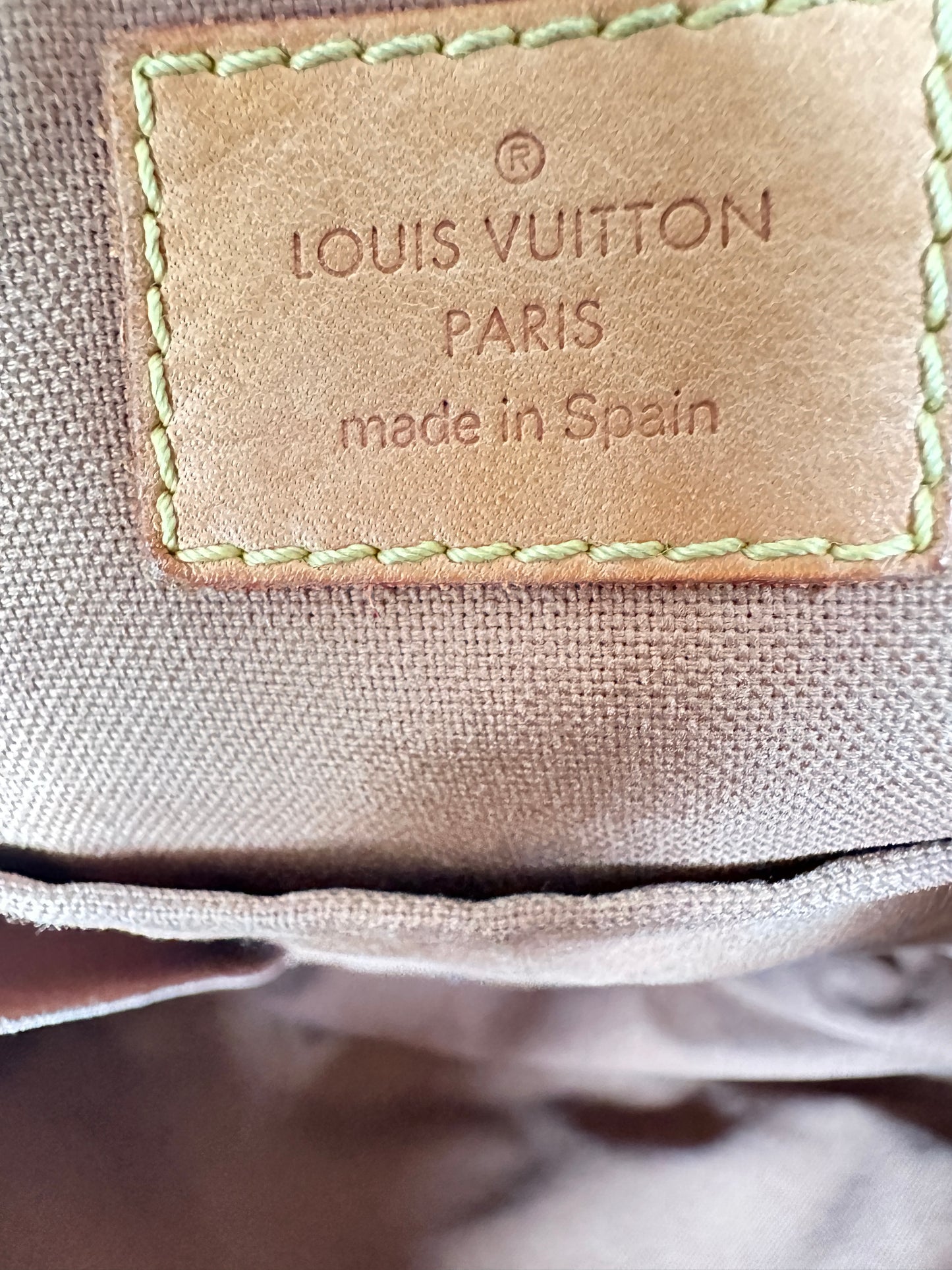 Louis Vuitton Tulum Handbag Monogram Canvas GM Brown 68482
