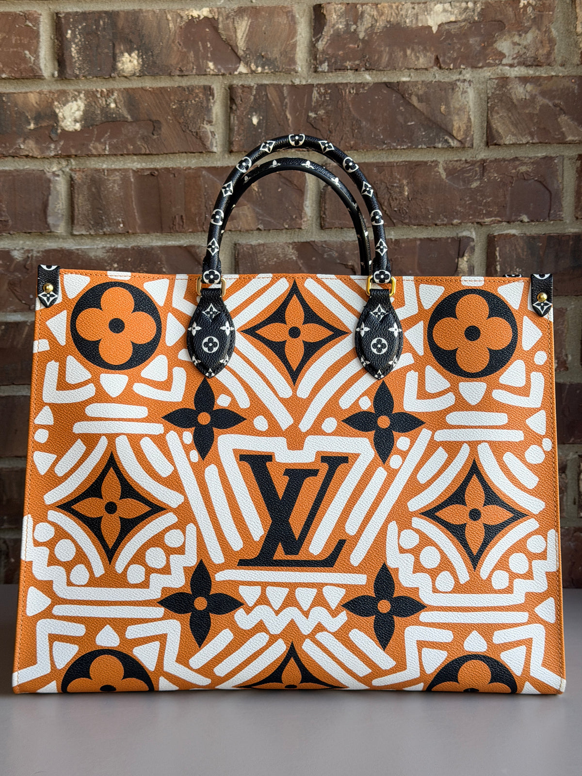 Louis Vuitton OnTheGo Tote Limited Edition Crafty Monogram Giant GM 82925