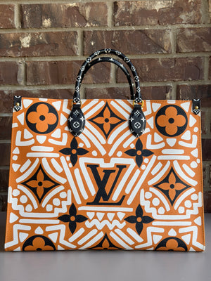 Louis Vuitton OnTheGo Tote Limited Edition Crafty Monogram Giant GM 82925