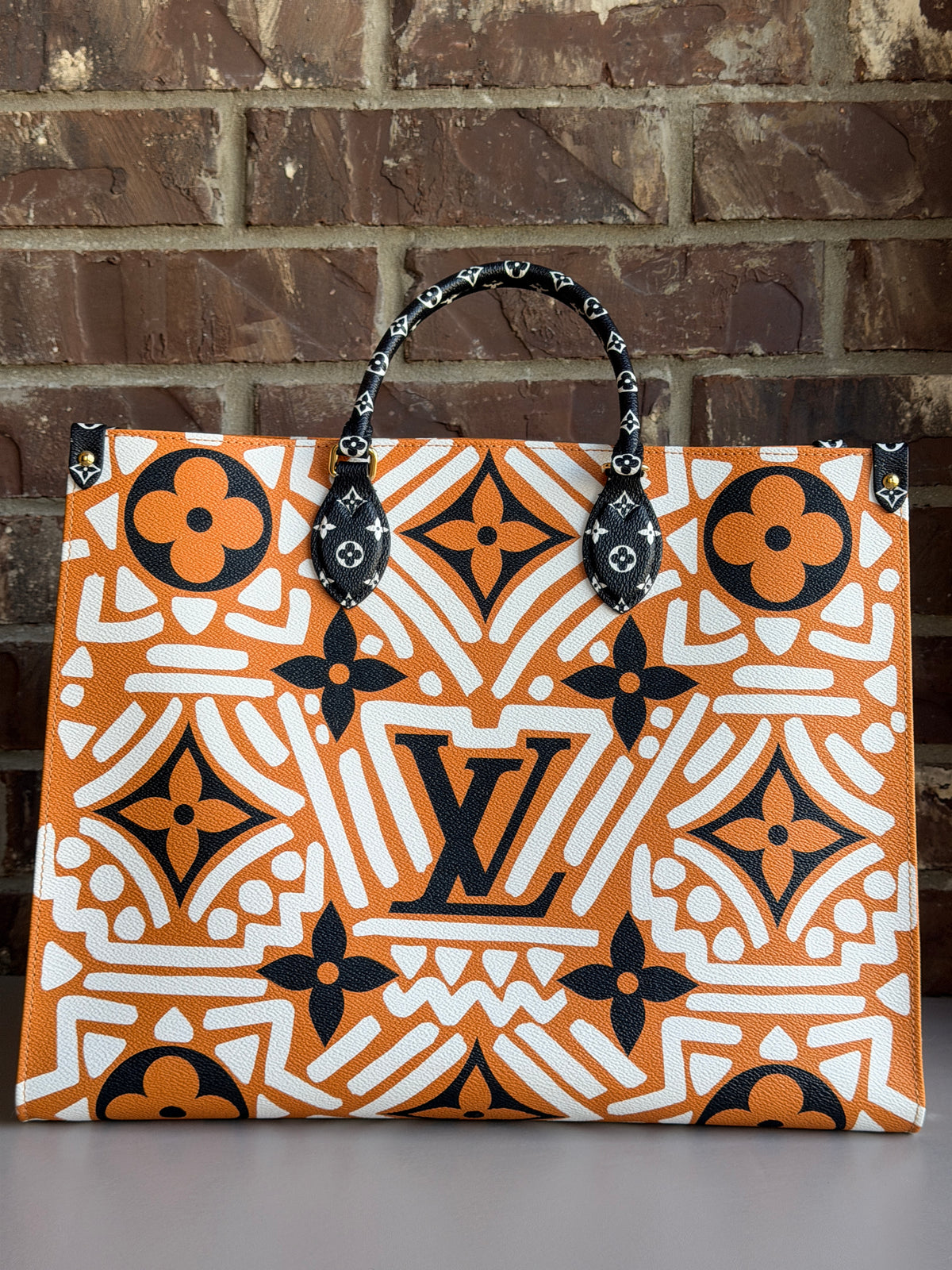 Louis Vuitton OnTheGo Tote Limited Edition Crafty Monogram Giant GM 82925