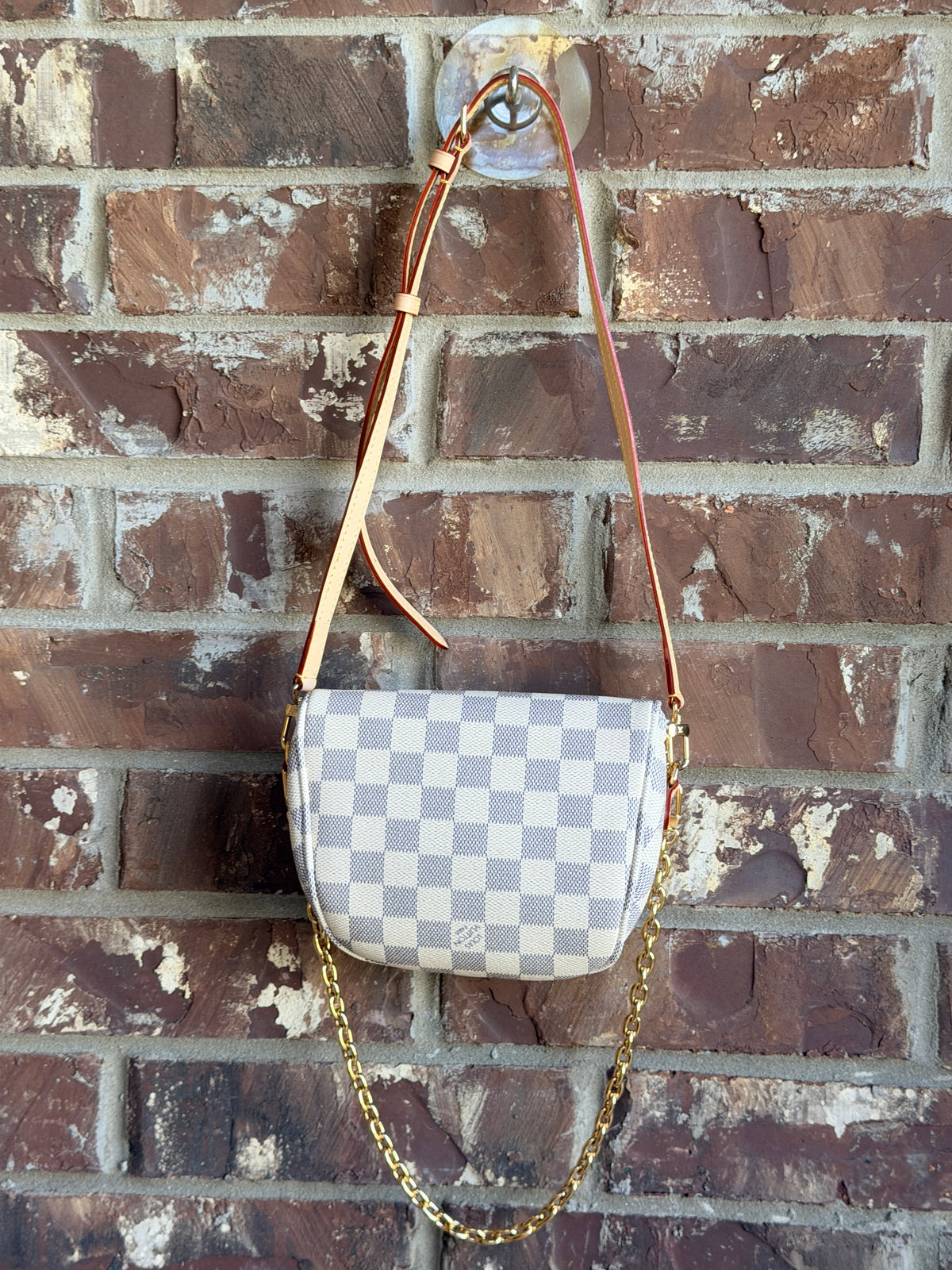 Louis Vuitton Bum Bag Damier Azur Mini 47203