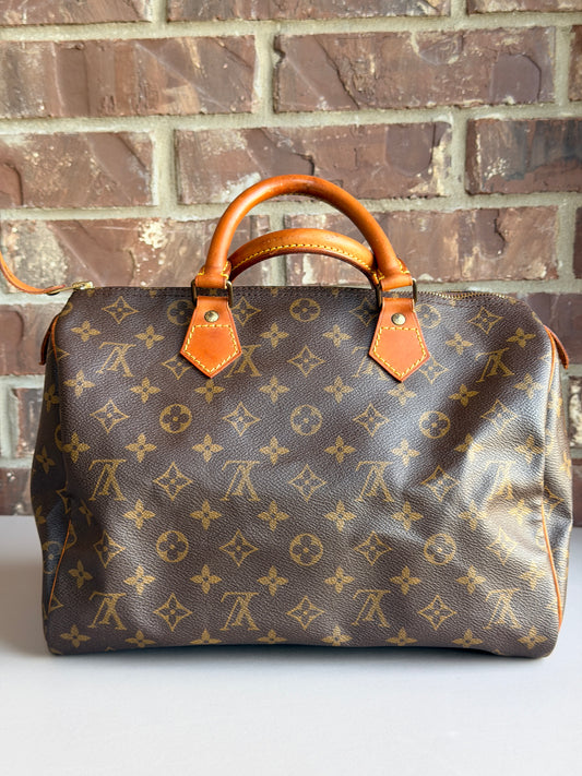 Louis Vuitton Speedy Monogram 30 Brown 24525-VI