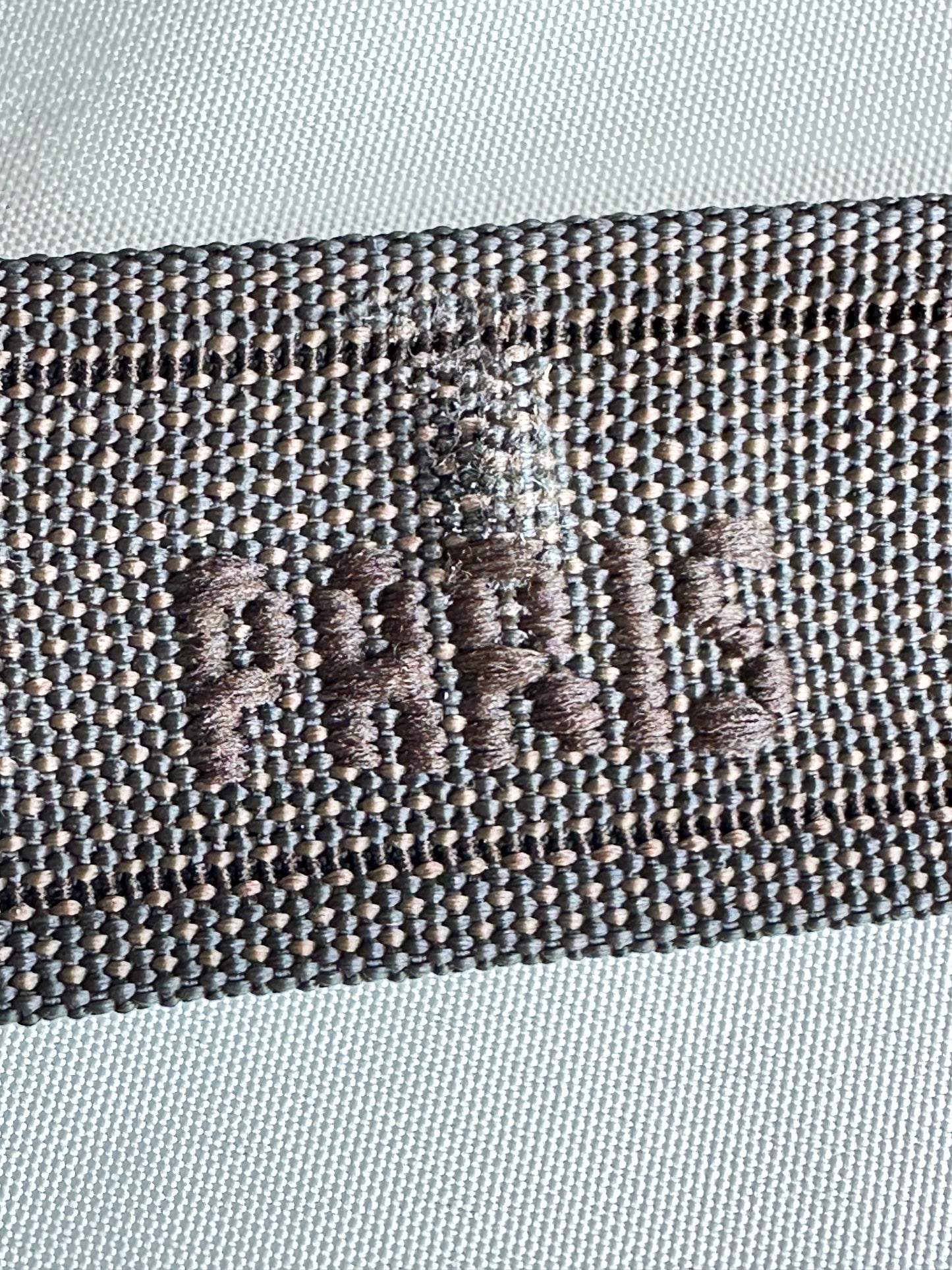 Louis Vuitton Jacquard Monogram Adjustable Shoulder Strap Brown 83453-1