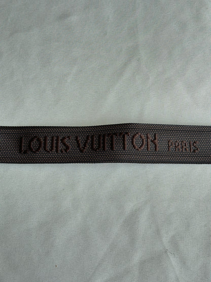 Louis Vuitton Jacquard Monogram Adjustable Shoulder Strap Brown 83455-3