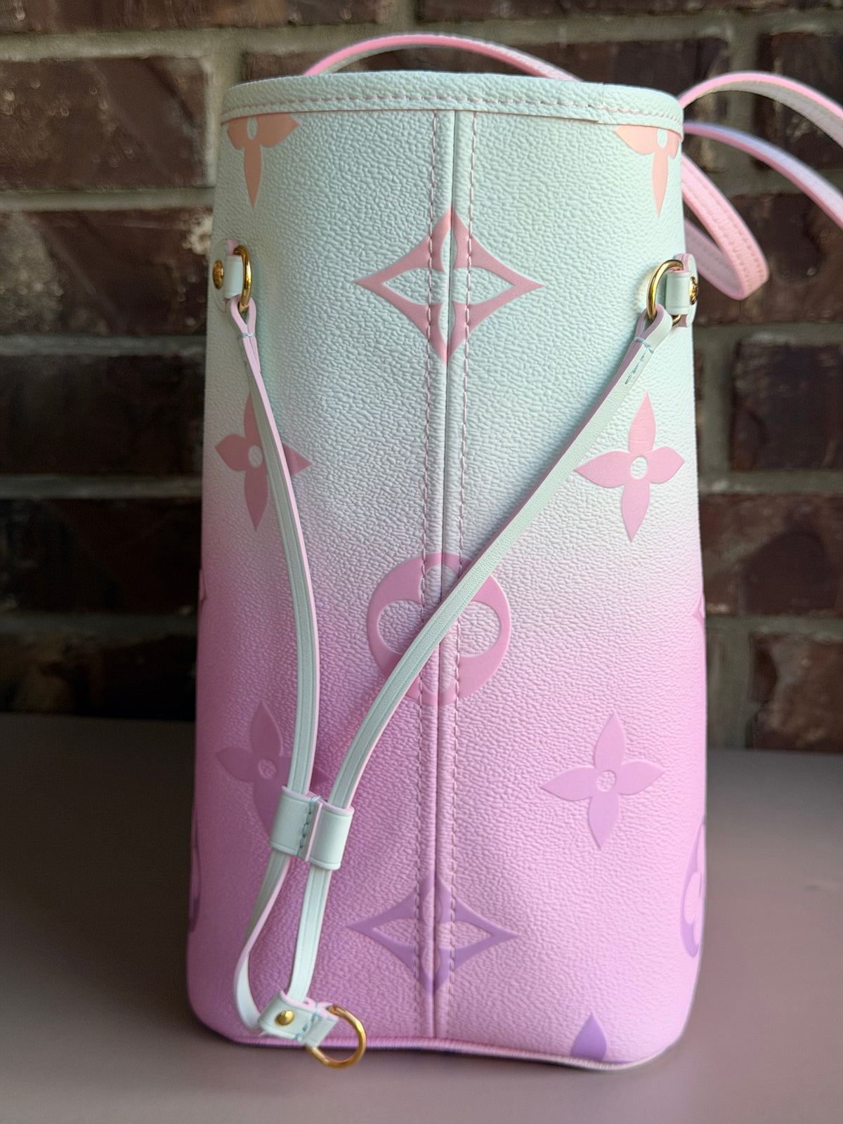 Louis Vuitton Neverfull NM Tote Spring in the City Monogram Giant Canvas MM 90808