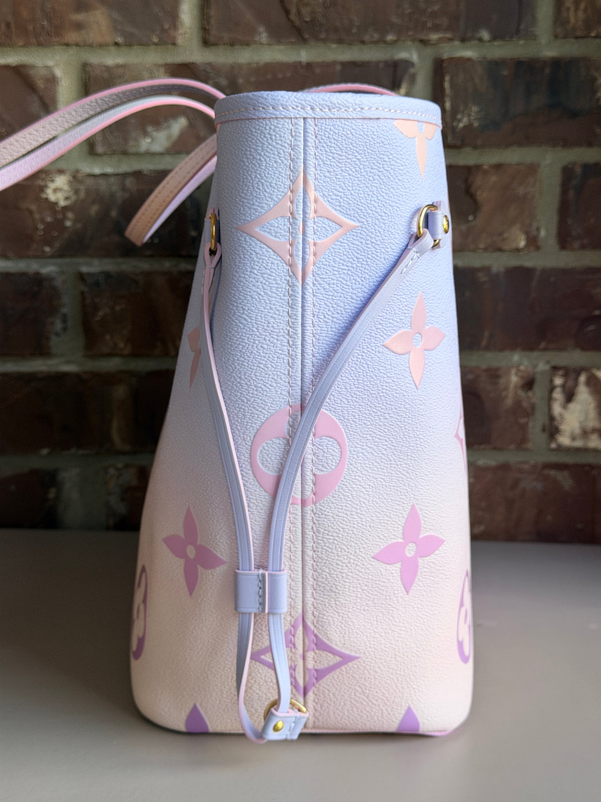 Louis Vuitton Neverfull NM Tote Spring in the City Monogram Giant Canvas MM 90808