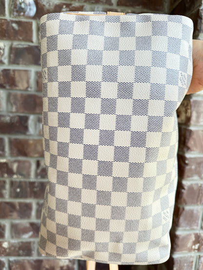 Louis Vuitton Speedy Bandouliere Bag Damier Azur 30	73827