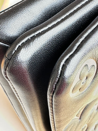 Louis Vuitton Coussin Ski Pochette Monogram Embossed Lambskin -LIMITED EDITION 72191
