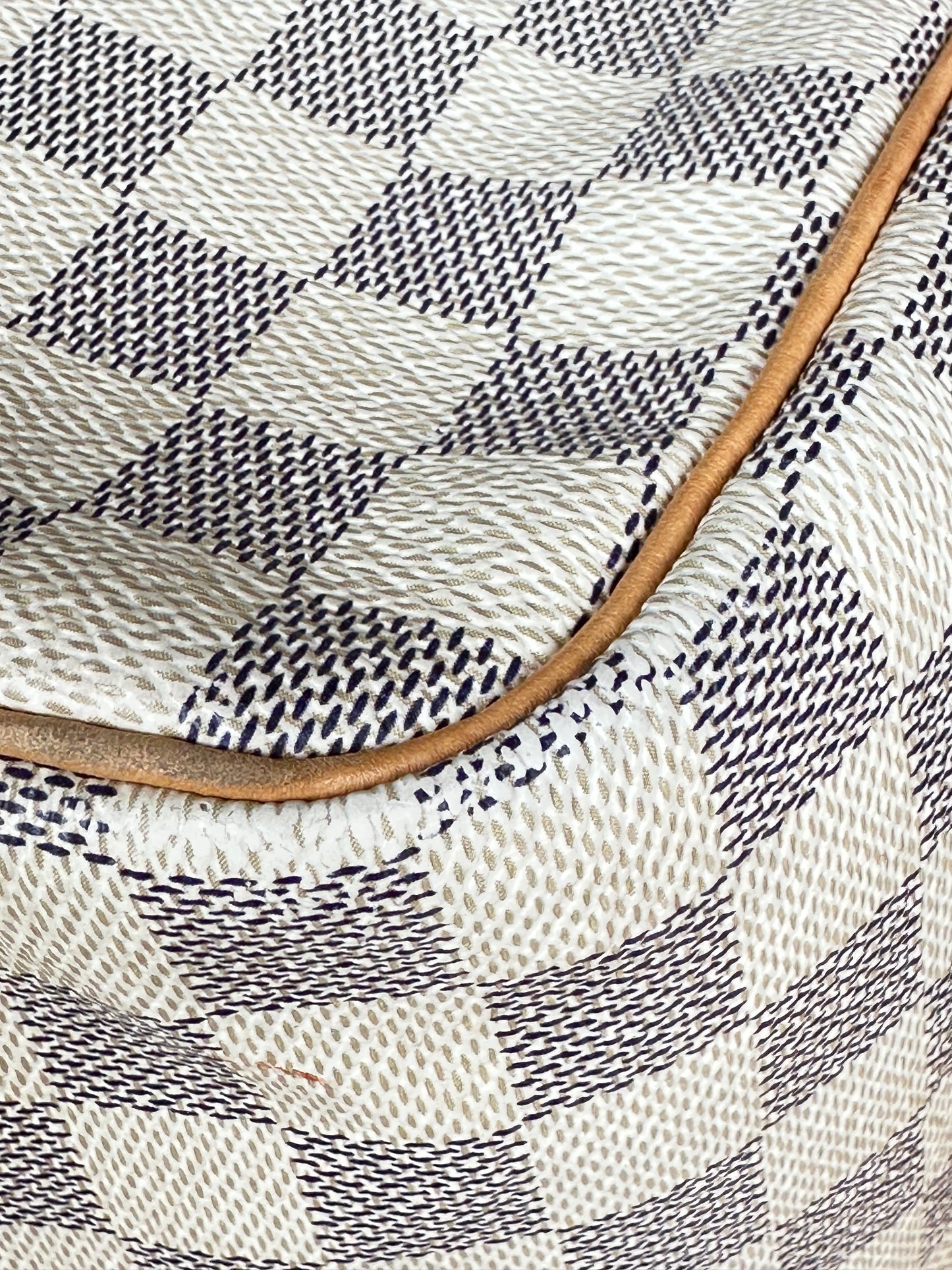 Louis Vuitton Speedy Handbag Damier Azur 35 34899