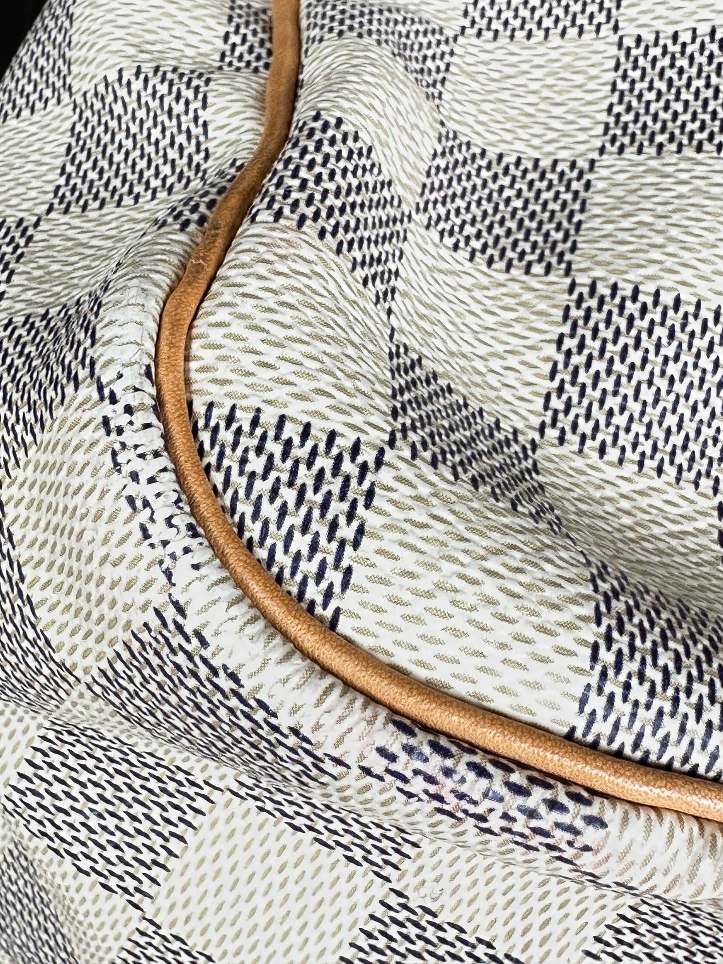 Louis Vuitton Speedy Handbag Damier Azur 35 34899