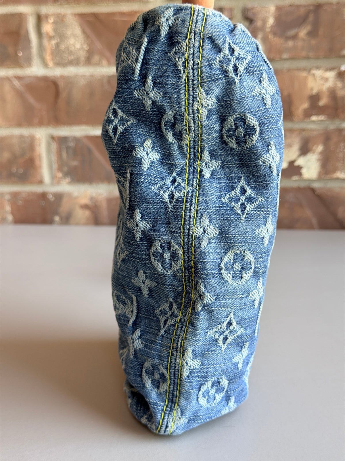 Louis Vuitton Denim Pleaty Mini 54829