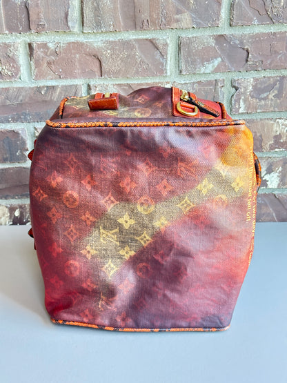 Louis Vuitton Mancrazy Jokes Handbag Monogram Canvas and Snakeskin 54362