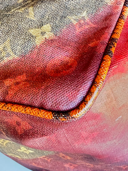 Louis Vuitton Mancrazy Jokes Handbag Monogram Canvas and Snakeskin 54362